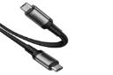 کانکتور کابل شارژ USB باسئوس Type-C به Type-C مدل Cafule 10Gbps با طول 2 متر