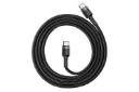 طول کابل شارژ USB باسئوس Type-C به Type-C مدل Cafule 60w با طول 2 متر