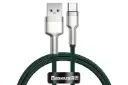 کابل شارژ USB باسئوس USB به Type-C مدل Cafule Metal 40w با طول 0.25 متر مشکی