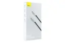جعبه کابل شارژ USB باسئوس Type-C به Lightning مدل Cafule Metal با طول 2 متر