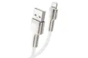 کانکتور کابل شارژ USB باسئوس USB به Lightning مدل Cafule Metal با طول 1 متر