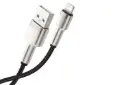 کانکتور کابل شارژ USB باسئوس USB به Lightning مدل Cafule Metal با طول 2 متر