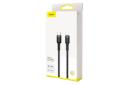 جعبه کابل شارژ USB باسئوس Type-C به Lightning مدل Cafule با طول 1 متر