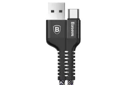 کانکتور کابل شارژ USB باسئوس USB به Type-C مدل Confidant Anti-Break با طول 1 متر