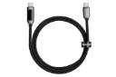 طول کابل شارژ USB باسئوس Type-C به Type-C مدل Display Fast Charging 100w با طول 1 متر