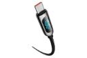 نمایشگر کابل شارژ USB باسئوس Type-C به Type-C مدل Display Fast Charging 100w با طول 1 متر