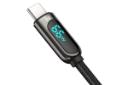 نمایشگر کابل شارژ USB باسئوس USB به Type-C مدل Display Fast Charging 66w با طول 1 متر