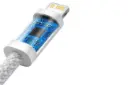 کانکتور کابل شارژ USB باسئوس Type-C به Lightning مدل Dynamic 2 با طول 2 متر