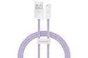 کانکتور کابل شارژ USB باسئوس USB به Lightning مدل Dynamic با طول 1 متر