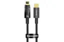 کابل شارژ USB باسئوس Type-C به Lightning مدل Explorer با طول 2 متر مشکی