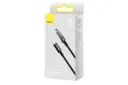 جعبه کابل شارژ USB باسئوس Type-C به Lightning مدل Explorer با طول 2 متر