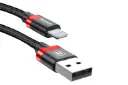 کانکتور کابل شارژ USB باسئوس USB به Lightning مدل Golden Belt با طول 1.5 متر