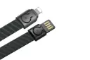 کانکتور کابل شارژ USB باسئوس USB به Lightning مدل Golden Collar با طول 0.35 متر