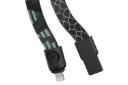 کانکتور کابل شارژ USB باسئوس USB به Lightning مدل Golden Collar با طول 0.85 متر