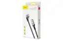 جعبه کابل شارژ USB باسئوس USB به Lightning مدل Green U-shaped lamp با طول 2 متر