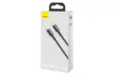 جعبه کابل شارژ USB باسئوس Type-C به Type-C مدل High Density Braided 100w با طول 2 متر