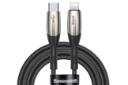 کابل شارژ USB باسئوس Type-C به Lightning مدل Horizontal PD Flash با طول 1 متر