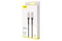 جعبه کابل شارژ USB باسئوس Type-C به Lightning مدل Horizontal PD Flash با طول 1 متر