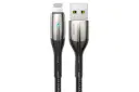 کابل شارژ USB باسئوس USB به Lightning مدل Horizontal با طول 1 متر مشکی