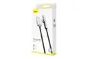 جعبه کابل شارژ USB باسئوس USB به Type-C مدل Iridescent Lamp HW با طول 2 متر