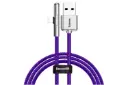 طول کابل شارژ USB باسئوس USB به Lightning مدل Iridescent Lamp با طول 0.5 متر