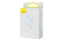 جعبه کابل شارژ USB باسئوس Type-C به Type-C مدل Jelly Liquid Silica Gel با طول 2 متر