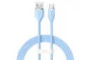 کابل شارژ USB باسئوس USB به Type-C مدل Jelly Liquid Silica Gel با طول 1.2 متر آبی