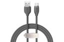 کابل شارژ USB باسئوس USB به Type-C مدل Jelly Liquid Silica Gel با طول 2 متر مشکی
