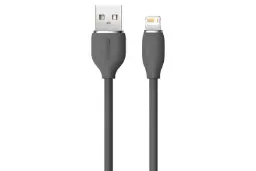 کابل شارژ USB باسئوس USB به Lightning مدل Jelly Liquid Silica Gel با طول 1.2 متر مشکی