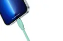 کانکتور کابل شارژ USB باسئوس USB به Lightning مدل Jelly Liquid Silica Gel با طول 2 متر