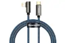 کابل شارژ USB باسئوس Type-C به Lightning مدل Legend با طول 1 متر آبی