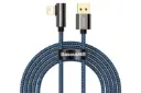 کابل شارژ USB باسئوس USB به Lightning مدل Legend با طول 2 متر آبی