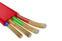 کابل شارژ USB باسئوس USB به Type-C+Micro-USB+Lightning مدل Little Octopus 3-in-1 adjustable با طول 1.2 متر
