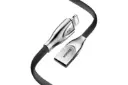 کانکتور کابل شارژ USB باسئوس USB به Lightning مدل Mageweave Zinc Alloy با طول 1 متر