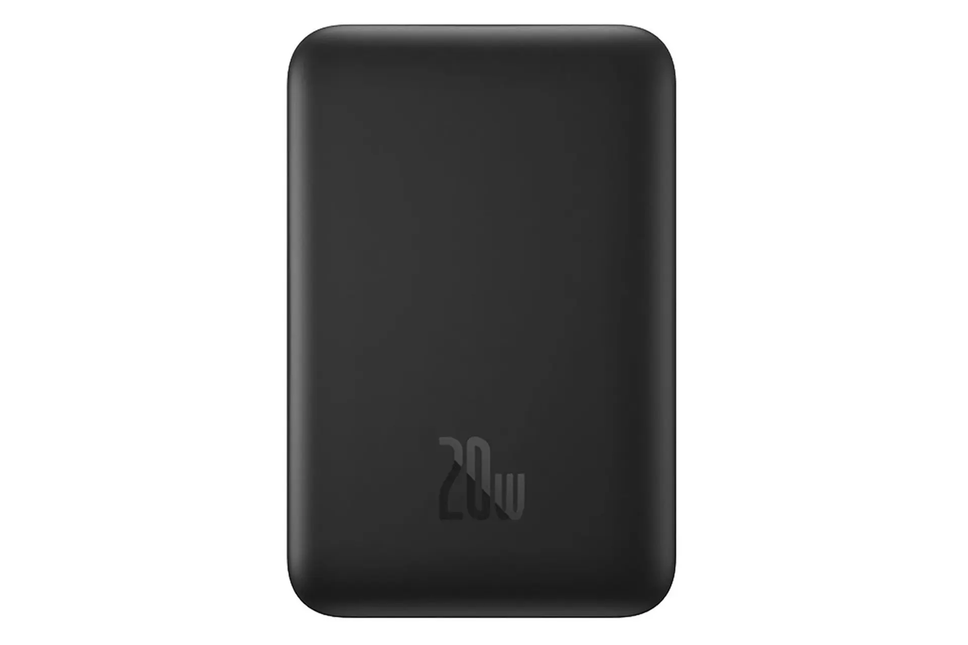 نمای روبرو پاور بانک باسئوس Magnetic Mini PPCX030001 با ظرفیت 10000 میلی‌آمپر ساعت