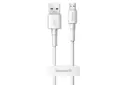 کانکتور کابل شارژ USB باسئوس USB به Micro-USB مدل 2.4A Mini White با طول 1 متر