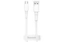 کابل شارژ USB باسئوس USB به Type-C مدل Mini White با طول 1 متر سفید