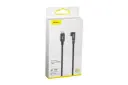 جعبه کابل شارژ USB باسئوس Type-C به Lightning مدل MVP Elbow PD Flash با طول 2 متر