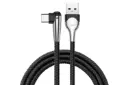 کابل شارژ USB باسئوس USB به Type-C مدل Sharp-Bird با طول 1 متر مشکی