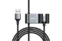 کابل شارژ USB باسئوس USB به Lightning مدل Special Data Cable for Backseat با طول 1.5 متر مشکی
