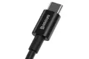 کانکتور کابل شارژ USB باسئوس Type-C به Type-C مدل Superior با طول 1 متر