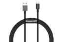 کابل شارژ USB باسئوس USB به Type-C مدل Superior با طول 1 متر مشکی