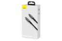 جعبه کابل شارژ USB باسئوس Type-C به Type-C مدل Tungsten Gold 100w با طول 2 متر