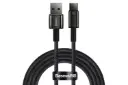 کابل شارژ USB باسئوس USB به Type-C مدل Tungsten Gold 100w با طول 2 متر مشکی