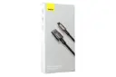 جعبه کابل شارژ USB باسئوس USB به Lightning مدل Tungsten Gold با طول 2 متر