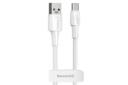 کابل شارژ USB باسئوس USB به Type-C مدل Series VOOC Flash با طول 2 متر سفید