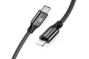 کانکتور کابل شارژ USB باسئوس Type-C به Lightning مدل Yiven با طول 1 متر