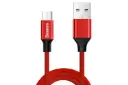 کابل شارژ USB باسئوس USB به Micro-USB مدل Yiven با طول 1.5 متر قرمز