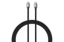 طول کابل شارژ USB باسئوس Type-C به Type-C مدل Zinc Magnetic 100w با طول 1.2 متر