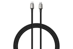 طول کابل شارژ USB باسئوس Type-C به Type-C مدل Zinc Magnetic 100w با طول 1.2 متر